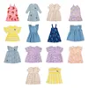 Girl's Dresses Girls Dress 2023SS Spring and Summer Kid Shortsleeved Cartoon Pattern Print Suspender Dress Princess Ins Children's DRESS Z0223