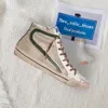 Golden Goose Deluxe Brand GGDB Вы New Release Fashion Super Ball Star Sneakers Scarpe da donna Scarpe alte Mid Slide Luxury Paillettes Classico Bianco nero viola Do-old Dirty MGOT