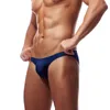 Underpants 10Pcs/Lot Men's Low Rise Briefs Sexy Underwear Gay Ice Silk Men Sissy Penis Pouch Panties Comfort Bikini Jockstrap