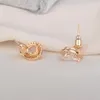 أزياء الأزياء أزياء خلق الكريستال الزركون المياه للنساء تتدلى طويلة الزفاف boucle d'Oreille femme gle3699