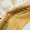 Women Girl Zipper Makeup Bag Classic Letter Handbags Cosmetic Bag 2 Colors