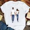 Kvinnors T-skjortor Kvinnor Summer Tshirts Kläder Grafisk topp Lady Print Female Tee T-shirt 90-tal Mamma mamma Mama Happy Life Printing