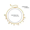 Girocollo Collana di perle d'imitazione per le donne Moda Catene color oro argento Collane con strass Kolye Accessori per gioielli EH98
