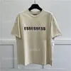 ESS High Street Designer Tees Herren T-Shirts Sommer Logo Print Baumwolle Lose lässige Kurzarm-T-Shirt für Männer und Frauen T-Shirt Euro-Größe