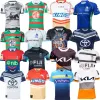2023 Knights Fijian Drua Rugby Jerseys Gold Coast Titans Dolphins Fiji South Sydney Rabbitohs Home Away Heritage North Queensland Stirts Size S-5XL