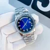 Homens Womens relógio designer Luxo Diamante Roman Digital Movimento automático Relógio Tamanho de 41mm Material de aço inoxidável