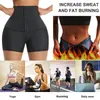 Kvinnors shapers svett bastu bantning bälte midja tränare kropp shaper shorts fitness mantel fajas shapewear kvinnor byxor mage termo gym
