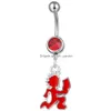 Navel Bell -knappringar D0228 Body Piercing Jewelry Belly Mix Colors Drop Delivery Dhgarden DH3XV