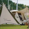 Tende e rifugi Vidalido Outdoor Camping Flag Scene Atmosphere Layout Puntelli Gruppo Outdoor Expansion Team Party Alpinismo Tenda da sole per auto J230223