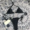 22SS Dammode Bikini Designer Baddräkt Snygg heltryck Baddräkt Kvinnor Sommar Beach Holiday Bikini Elegant Kvinna Bikini Badkläder Baddräkter