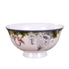 Kommen Jingdezhen keramische rijst huishouden Bot China Bowl kleine soep Goblet Noodle Praktisch servies