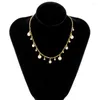 Choker Imitation Perle Halskette Für Frauen Mode Gold Silber Farbe Ketten Strass Collares Kolye Schmuck Zubehör EH98