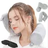 Pillow Twist Travel For Neck Memory Foam Soft Massage Sleeping Cervical Car Office Aid