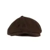 Bérets femme homme automne hiver chapeaux Vintage velours côtelé casquette chapeaux accessoire activité de plein air décontracté fête école bureau