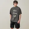 남자 티셔츠 남성 여름 유럽과 미국 무거운 세척 빈티지 조수 브랜드 티셔츠 승차 선원 짧은 슬리브