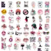 Car Stickers Waterproof 10/30/50Pcs Mix Pink Style Girl Cartoon Aesthetic Laptop Phone Guitar Graffiti Decals Sticker Kid Toys Drop Dhczd