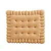 Kissen 2023 Winter dekorative Kissen für Sofa weiche warme Cookie geformte Matte Dekoration Home Supplies Stuhl