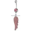 Navel Bell -knop Ringen D0554 Buikringmix Kleuren Drop levering sieraden Body Dhgarden DHSBT