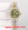 2023 Hot Seller Women's Women 28mm Men Watches Movimento autom￡tico Gold A￧o inoxid￡vel Mulher 2813 Movimento Bolinho