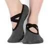 Sports Socks Women Non-Slip Yoga For Backless Fitness Pilates Ballet Foot Scoken Ladies Sport Gym Sock Dance Slippers