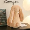 30cm fête de pâques faveur mignon dessin animé longues oreilles lapin poupée bébé doux en peluche lapin jouets pour enfants 9087676