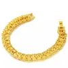 Lien chaîne 24k or Bracelet voiture fleur coeur mode Bracelet haute qualité femmes mariage fiançailles bijoux cadeau G230222