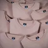 Herrtröjor avslappnade män pullover jacka o-hals solid rosa nack mode höst vinter bomull långärmad streetwear