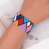 Cadeia de link Go2boho Bracelets bohemian para mulheres boho Made miyuki Bread Jewelry Bracelet Padrão de geometria Pulsera Friends Gift G230222