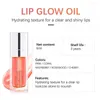 Lip Gloss Ibcccndc Jelly Oil Moisturizing Hydrating Plumping Sexy Glow Tinted Non-sticky Clear