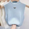 Designer vest trui Vrouwen vesten Truien lente vallen losse Letter ronde hals pullover gebreide vesten mouwloos vest top vest jumper vrouw plus size