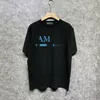 2023 moda uomo T-shirt designer di lusso da uomo T-shirt estate semplicità puro nero 7 colori rosa lettera top in cotone maniche corte