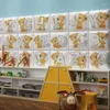 Adesivi murali Adesivo lettera animale Camera dei bambini Anti-collisione Borsa morbida Testiera Testata del letto Tatami Decor Decalcomania per carta da parati autoadesiva