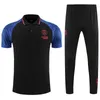 23 24 tracksuit Paris Training Kit adult Short sleeve Survetement chandal futbol football soccer 2023 2024 psgs training suit set 04