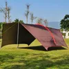 Tende e ripari Tenda da esterno multifunzionale antipioggia e parasole Tenda per famiglie Raccolta da campeggio Tenda per barbecue per hobby J230223
