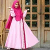 Ethnic Clothing Ramadan Vestidos Children Kaftan Abaya Turkey Kids Dubai Arabic Muslim Girl Dress Elbise Hijab Caftan Islamic