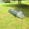 Tält och skyddsrum enskild person vattentät sovsäck täcker större utrymme canopy ultralight bivvy väska tält bivvy säck för utomhus camping j230223