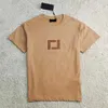 Camisetas de hombre Camiseta de diseñador carta patrón de impresión apilada camiseta calle principal suelta de gran tamaño t sudadera casual hombres mujeres 100% algodón jersey top 4PBJ