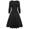 Casual Kleider Gothic Frauen Party Kleid Plus Größe Blume Spitze Einsatz Mock Button Bowknot Vintage Herbst Elegante Maxi Vestidos