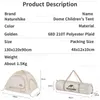 Tents and Shelters Naturehike Outdoor Single Children's Tent 15kg Ultralight Portable Comfortable Breathable Camping Tent Travel Beach Dome Tent J230223