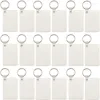 Sleutelchains 80 stks blanco mdf thermische transferbord sublimatie afdrukken sleutelhanger sleutelhanger voor warmtepers machine cadeau creatief