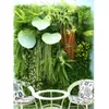 Decorative Flowers Artificial Lawn Plant Wall Christmas Wedding Decoration / El Store Background Home