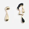 Bengelen oorbellen iReggular Post Stud earring vrouwen meisjes goudplaten mode sieraden accessoires feest cadeau 2023 stijl He23232