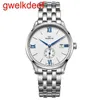 Högkvalitativ mode iced Watchesmens handled lyxiga runda klipp lab gris ujw0