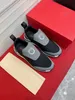 Fashion Men Designer Schuhe Buchstabe gedruckter schwarzer grauer Luxusmenschen Sneakers Sport Trainer Schuh mit Kiste