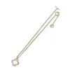 Holle Geometrie Gouden Hanger Kettingen Delicate Gemak High Street Kettingen Verjaardagsfeestje Gift Sieraden voor Vrouwen