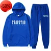 Men's Tracksuits Trapstar London Tracksuit Casual Hoodie And Trousers Two-piece Hip Hop Fashion Jogger Winter 23ss21