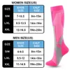 5PC Socks Hosiery New Harajuku Compression Stockings 2030 Mmhg Fit Pregnancy Varicose Veins Nursing Blood Circulation Adult Women Men Sport Socks Z0221