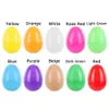 Party Decoration 5pcs Funny Easter Hollow Add Treats Eggs Fillable Egg Plastic Y2302