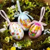 Feestdecoratie 7 cm Easter Egg Bunny Decorations 2022 Ornamenten Home Decor Emperor Start geschenken voor Y2302