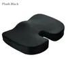 Pillow Memory Foam Car Seat Orthopedic Hemorrhoid Set Slow Rebound Office Chair Waist Support Coccyx Pain Relief